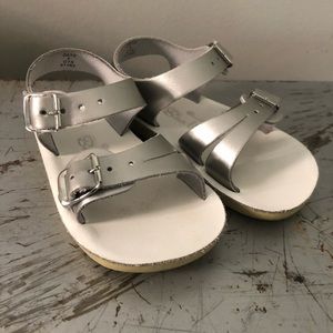 Sea Wee’s Silver Toddler Sandals